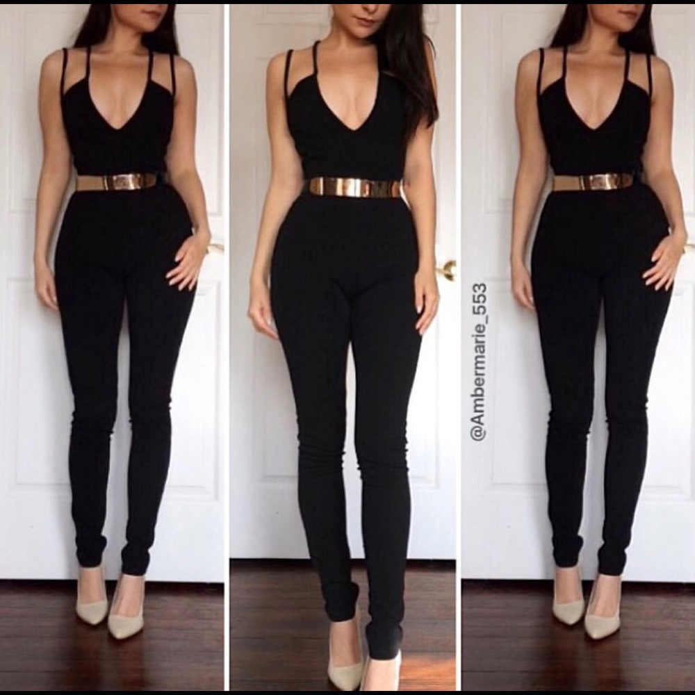 Black one piece